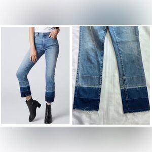 Like New Blank NYC Madison Crop in Shaken, Not Stirred Ombré Release Hem Size 26